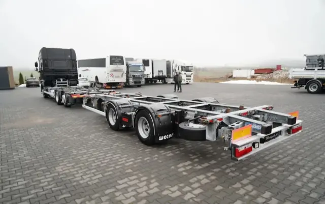 DAF XF 480 / BDF / 6X2 / ZESTAW TANDEM / SSC / KLIMATYZACJA POSTOJOWA / OŚ PODNOSZONA / WECON / MEGA 