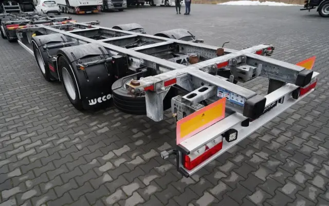 DAF XF 480 / BDF / 6X2 / ZESTAW TANDEM / SSC / KLIMATYZACJA POSTOJOWA / OŚ PODNOSZONA / WECON / MEGA 