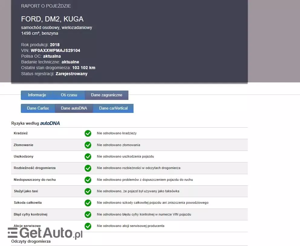 FORD Kuga 1.5 EcoBoost FWD Titanium ASS