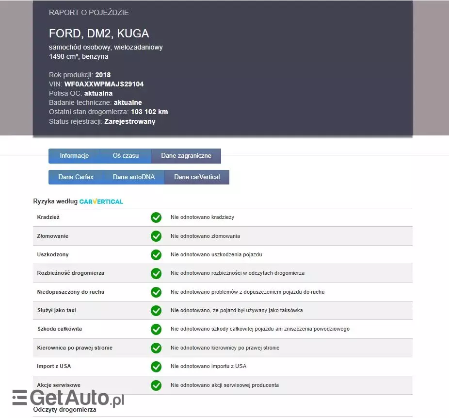 FORD Kuga 1.5 EcoBoost FWD Titanium ASS