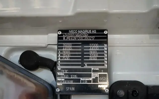 IVECO STRALIS 460 / 6X2 / SKRZYNIOWY 8,1 m + HDS FASSI. F185 MAX UDŹWIG 5 500 KG / STEROWANIE RADIOWE / ROTATOR / 