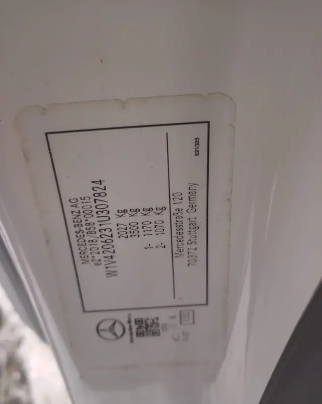 MERCEDES-BENZ CITAN 110 3 OSOBY KLIMA VAT1 