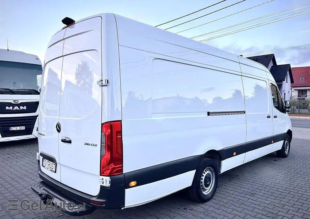 MERCEDES-BENZ SPRINTER 2.2 163KM / AUTOMAT / EXTRA LONG / SALON POLSKA / BEZWYPADKOWY 