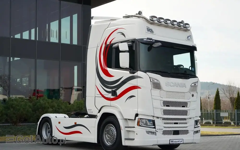SCANIA S 500 / RETARDER / KLIMATYZACJA POSTOJOWA / EURO 6 