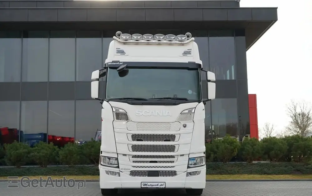 SCANIA S 500 / RETARDER / KLIMATYZACJA POSTOJOWA / EURO 6 
