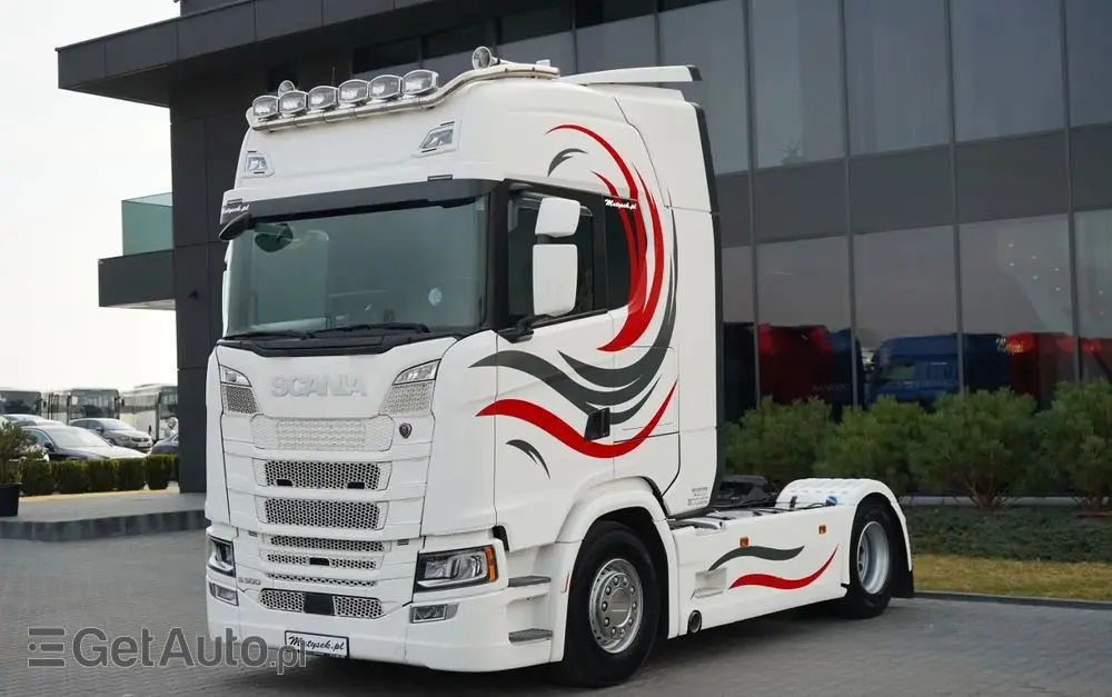 SCANIA S 500 / RETARDER / KLIMATYZACJA POSTOJOWA / EURO 6 