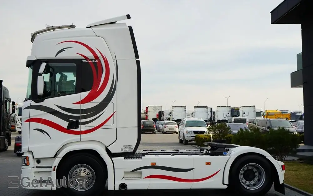 SCANIA S 500 / RETARDER / KLIMATYZACJA POSTOJOWA / EURO 6 