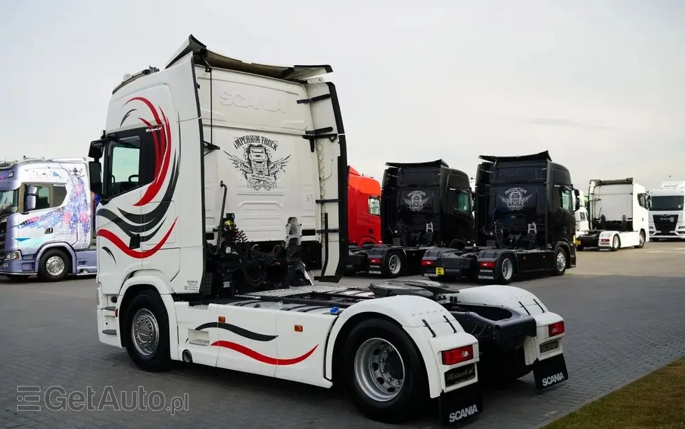 SCANIA S 500 / RETARDER / KLIMATYZACJA POSTOJOWA / EURO 6 