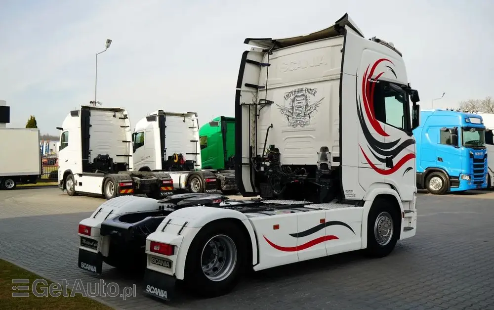 SCANIA S 500 / RETARDER / KLIMATYZACJA POSTOJOWA / EURO 6 