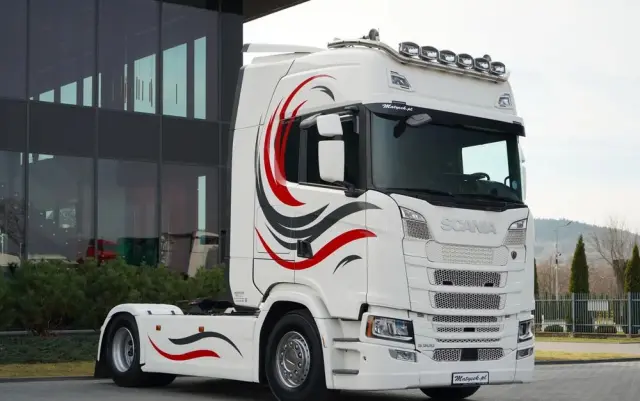 SCANIA S 500 / RETARDER / KLIMATYZACJA POSTOJOWA / EURO 6 