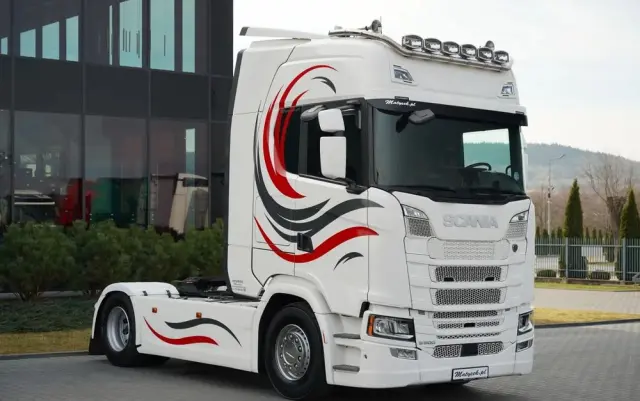 SCANIA S 500 / RETARDER / KLIMATYZACJA POSTOJOWA / EURO 6 