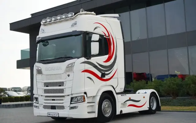 SCANIA S 500 / RETARDER / KLIMATYZACJA POSTOJOWA / EURO 6 