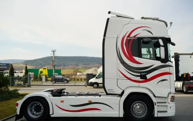 SCANIA S 500 / RETARDER / KLIMATYZACJA POSTOJOWA / EURO 6 