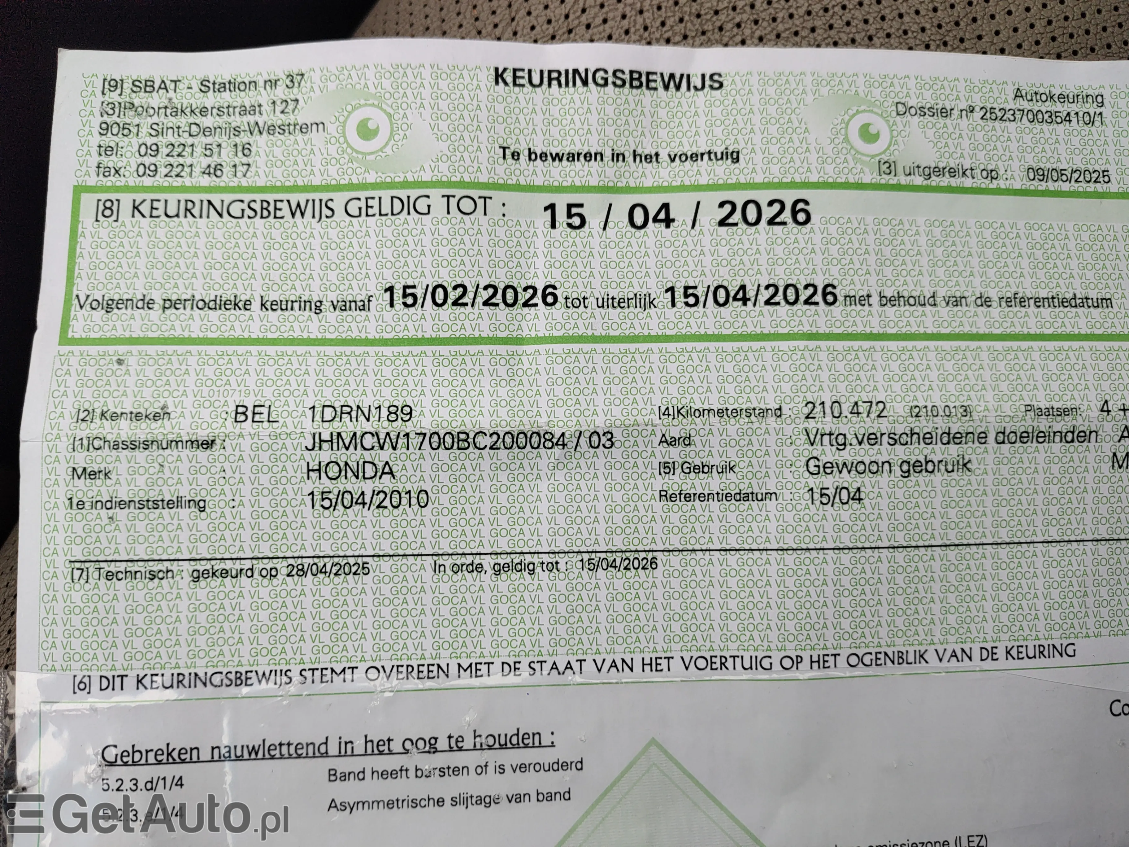 HONDA Accord Elegance