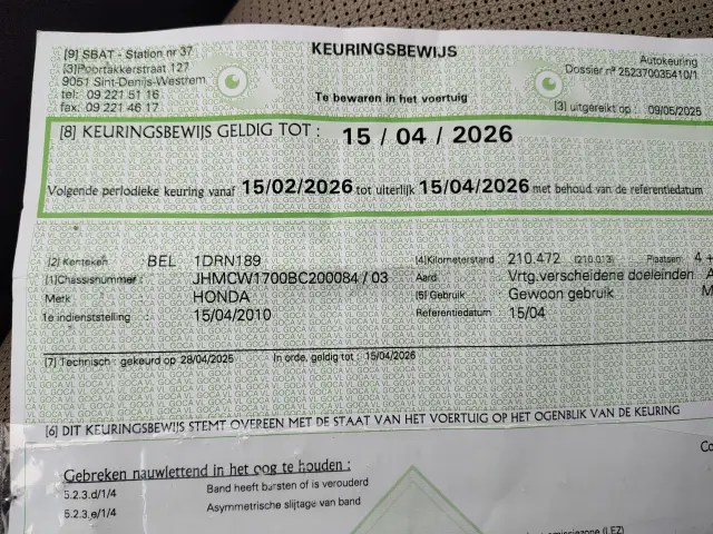 HONDA Accord Elegance