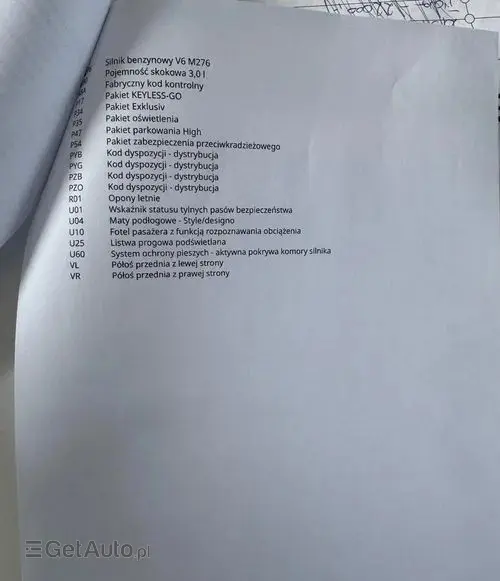 MERCEDES-BENZ Klasa S 