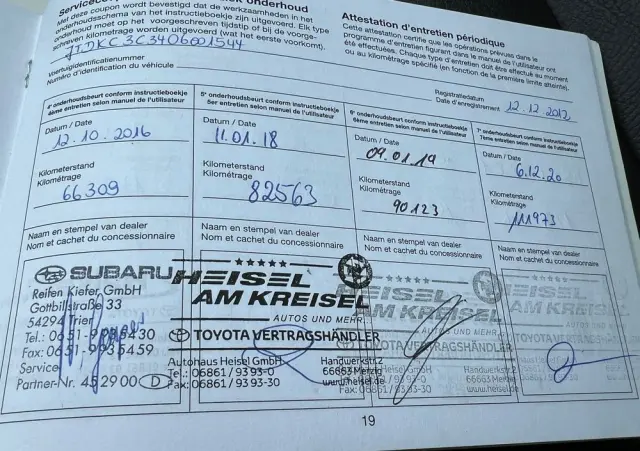 SUBARU Trezia 1.4D Active Edition