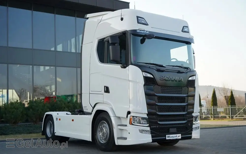 SCANIA S 530 / V8 / RETARDER / KLIMATYZACJA POSTOJOWA  / 