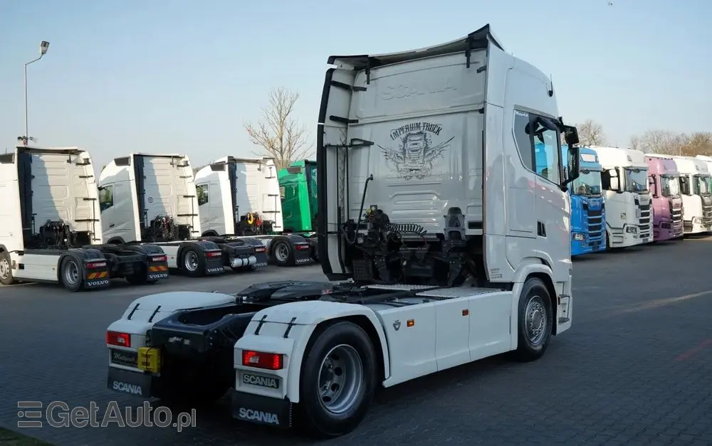 SCANIA S 530 / V8 / RETARDER / KLIMATYZACJA POSTOJOWA  / 