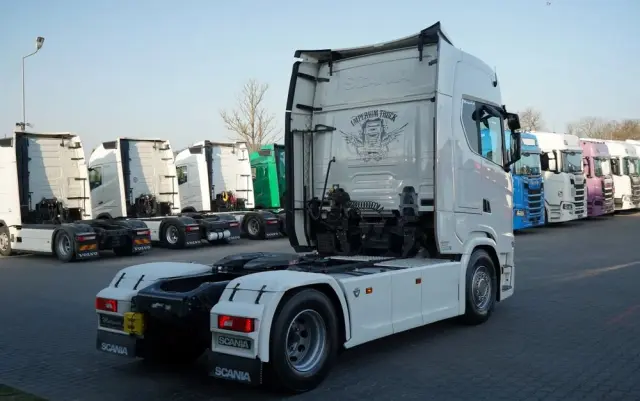 SCANIA S 530 / V8 / RETARDER / KLIMATYZACJA POSTOJOWA  / 