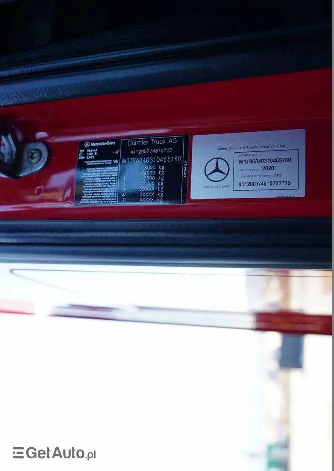 MERCEDES-BENZ ACTROS 1845 / BIG SPACE / 2020 