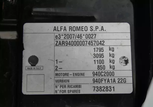 ALFA ROMEO Giulietta 1.4 TB MultiAir Sport