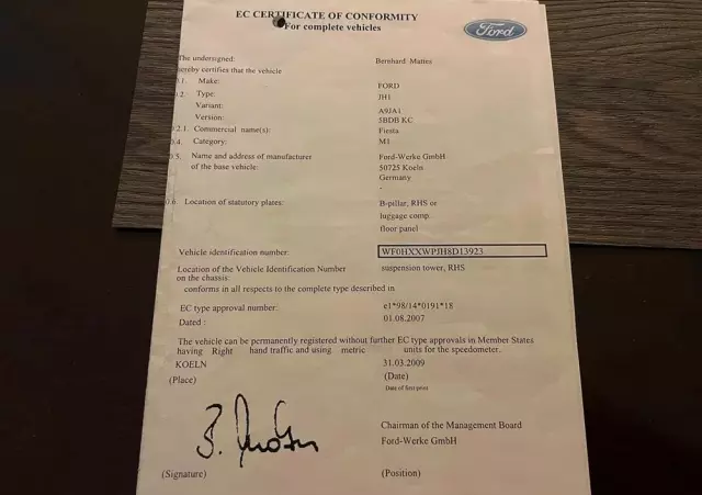 FORD Fiesta 1.3 Trend