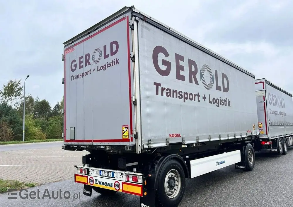 KRONE BDF 2021 KRONE ZABUDOWA FIRANKA Z Niemiec idealny stan 