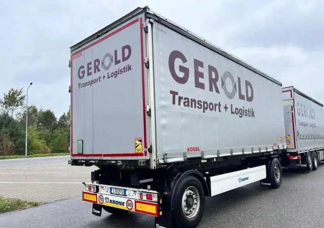 KRONE BDF 2021 KRONE ZABUDOWA FIRANKA Z Niemiec idealny stan 