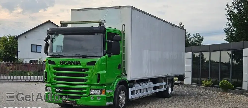 SCANIA G360 / KONTENER 8,5 M / ROLETA / OPONY 80% / AUTOMAT 