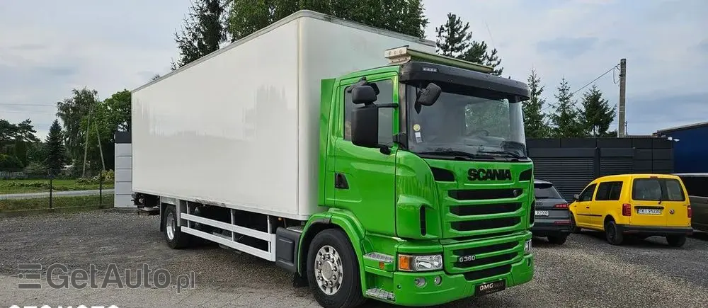 SCANIA G360 / KONTENER 8,5 M / ROLETA / OPONY 80% / AUTOMAT 