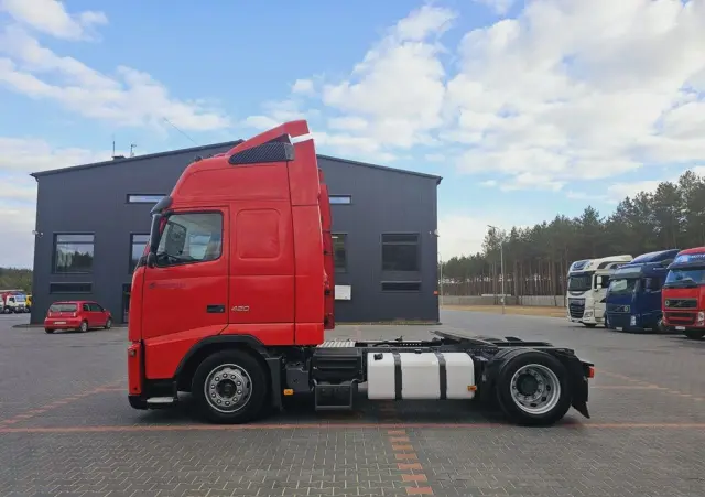 VOLVO FH13 XXL MANUAL 420 EURO 5 2011 r MEGA klima dachowa 