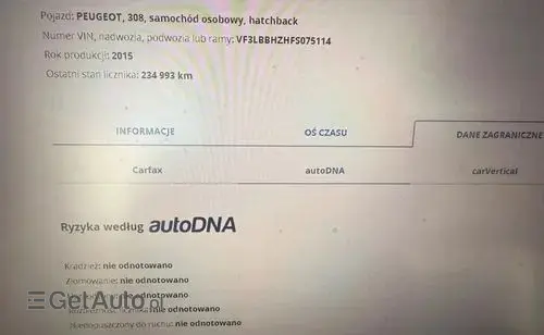 PEUGEOT 308 