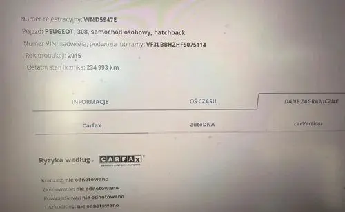 PEUGEOT 308 