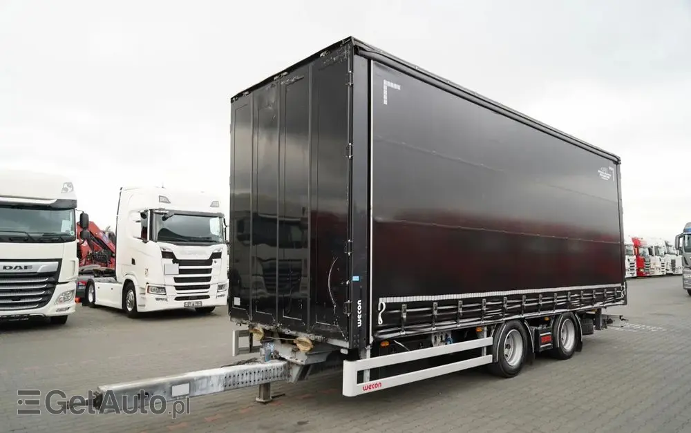 WECON PRZYCZEPA - 7,7 M / TANDEM / PRZEJAZDOWA / 