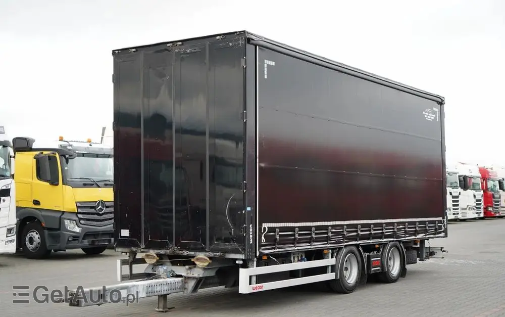 WECON PRZYCZEPA - 7,7 M / TANDEM / PRZEJAZDOWA / 