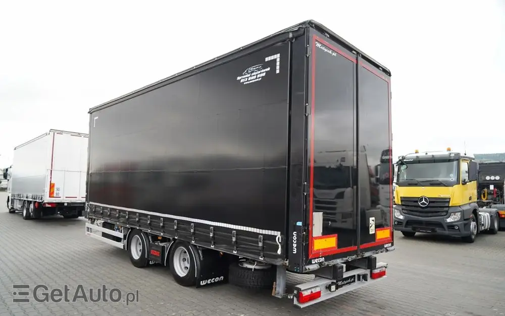 WECON PRZYCZEPA - 7,7 M / TANDEM / PRZEJAZDOWA / 