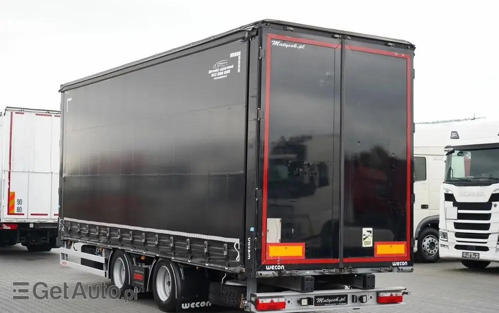 WECON PRZYCZEPA - 7,7 M / TANDEM / PRZEJAZDOWA / 