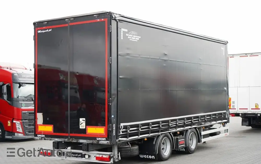 WECON PRZYCZEPA - 7,7 M / TANDEM / PRZEJAZDOWA / 