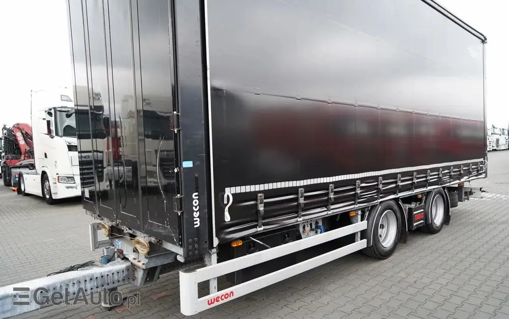 WECON PRZYCZEPA - 7,7 M / TANDEM / PRZEJAZDOWA / 