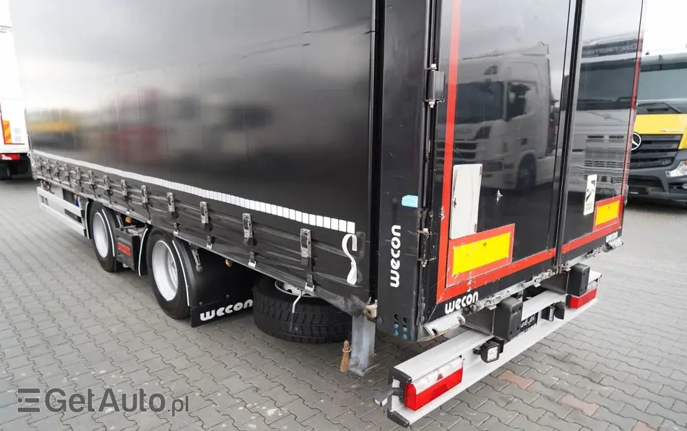 WECON PRZYCZEPA - 7,7 M / TANDEM / PRZEJAZDOWA / 