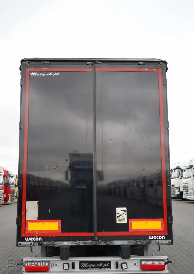 WECON PRZYCZEPA - 7,7 M / TANDEM / PRZEJAZDOWA / 