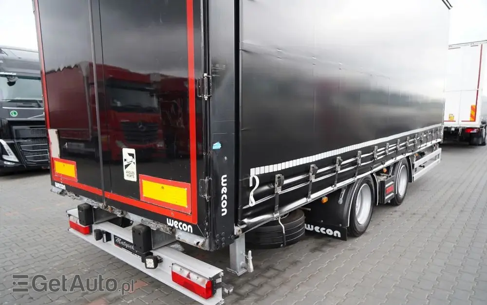 WECON PRZYCZEPA - 7,7 M / TANDEM / PRZEJAZDOWA / 