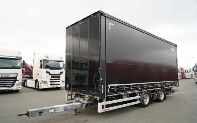 WECON PRZYCZEPA - 7,7 M / TANDEM / PRZEJAZDOWA / 