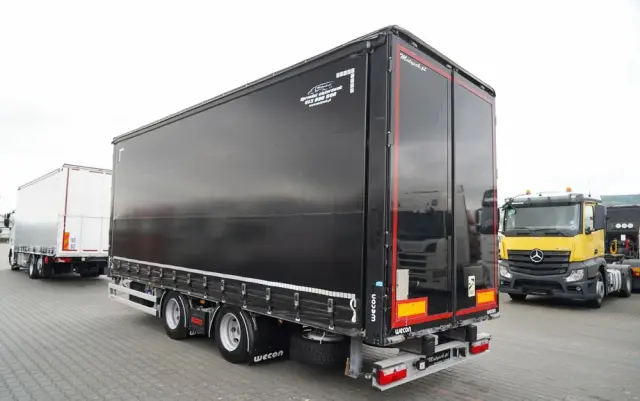 WECON PRZYCZEPA - 7,7 M / TANDEM / PRZEJAZDOWA / 