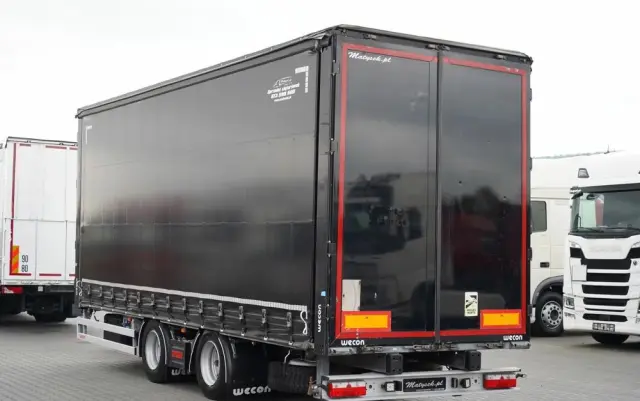 WECON PRZYCZEPA - 7,7 M / TANDEM / PRZEJAZDOWA / 