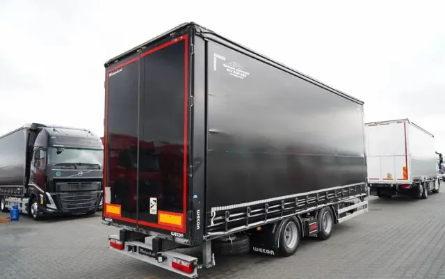 WECON PRZYCZEPA - 7,7 M / TANDEM / PRZEJAZDOWA / 