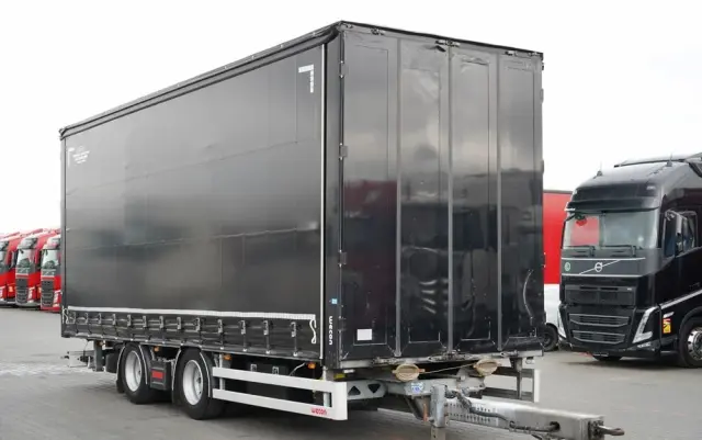 WECON PRZYCZEPA - 7,7 M / TANDEM / PRZEJAZDOWA / 