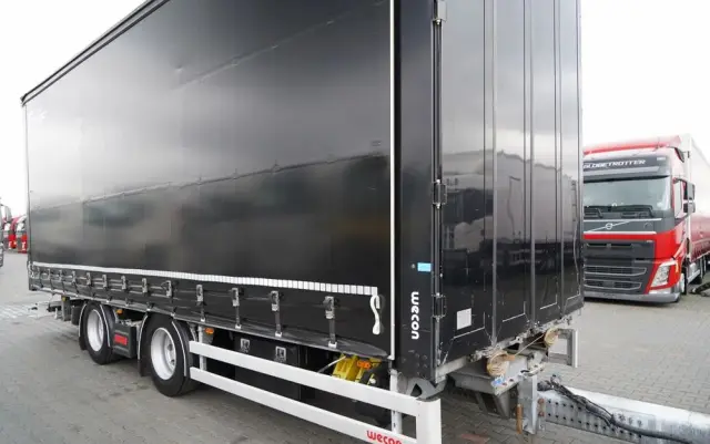 WECON PRZYCZEPA - 7,7 M / TANDEM / PRZEJAZDOWA / 