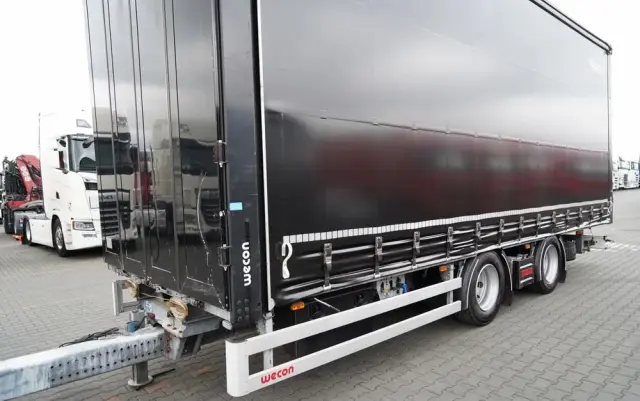 WECON PRZYCZEPA - 7,7 M / TANDEM / PRZEJAZDOWA / 